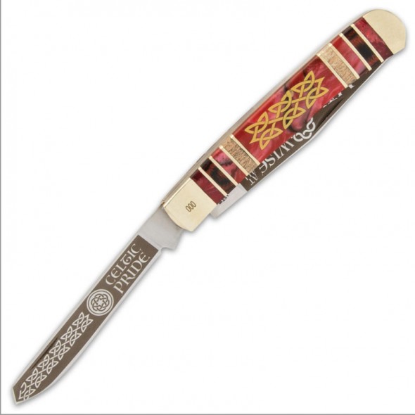 Kissing Crane Celtic Blood Trapper Knife