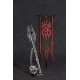[PRE-ORDER] Mace Of Sauron And Ring Red Eye Edition with War Banner - LOTR