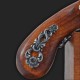 French Percussion Pistol 1832 Silver