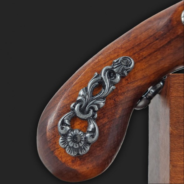 French Percussion Pistol 1832 Silver