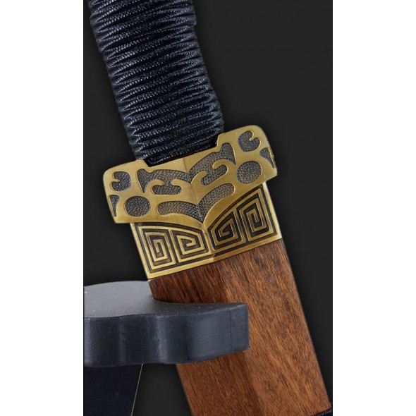 Yue Wang Gou Jian Sword (Folded Steel) 越王勾践剑