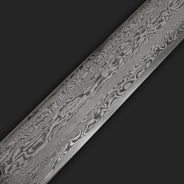 Yue Wang Gou Jian Sword (Folded Steel) 越王勾践剑
