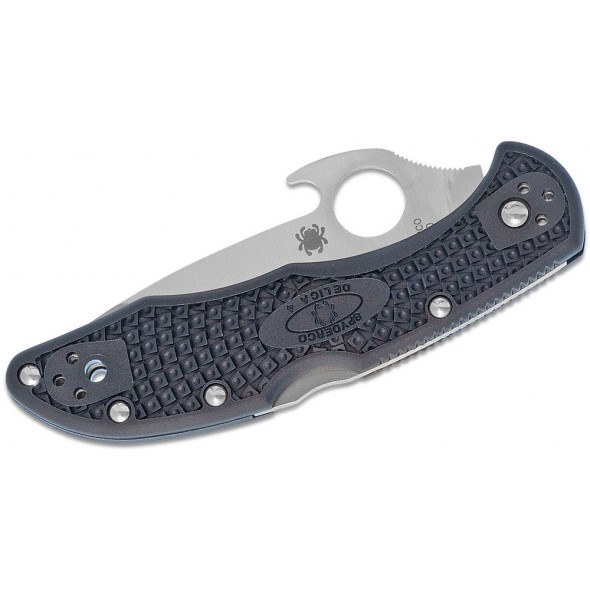 Spyderco Delica 4 Lockback Gray Wave