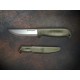 Cold Steel Finn Hawk Fixed Blade 4.0 in Plain Green Polymer