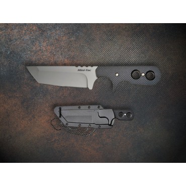 Cold Steel Mini Tac Fixed 3.75 in Tanto Plain Polymer