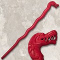 Cold Steel Lucky Dragon Walking Stick Red