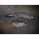 Cold Steel Micro Recon 1 Folder 2.0in Blk Tanto Point Plain
