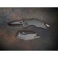 Cold Steel Micro Recon 1 Folder 2.0in Blk Tanto Point Plain
