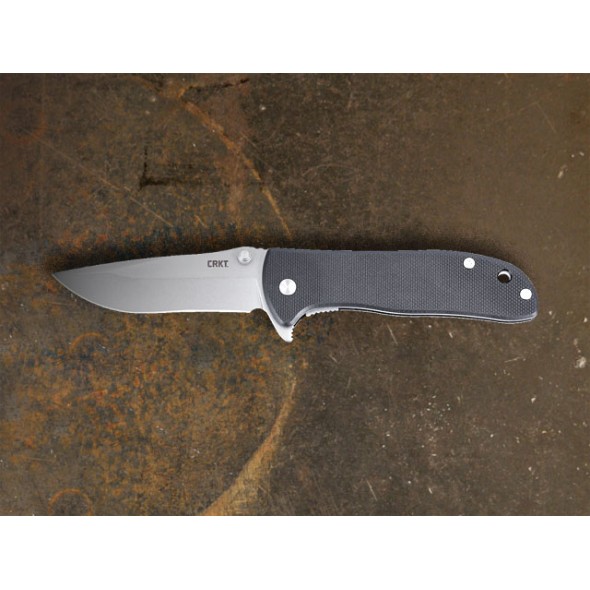 [PRE-ORDER] CRKT Drifter Black with Silver Blade Liner Lock