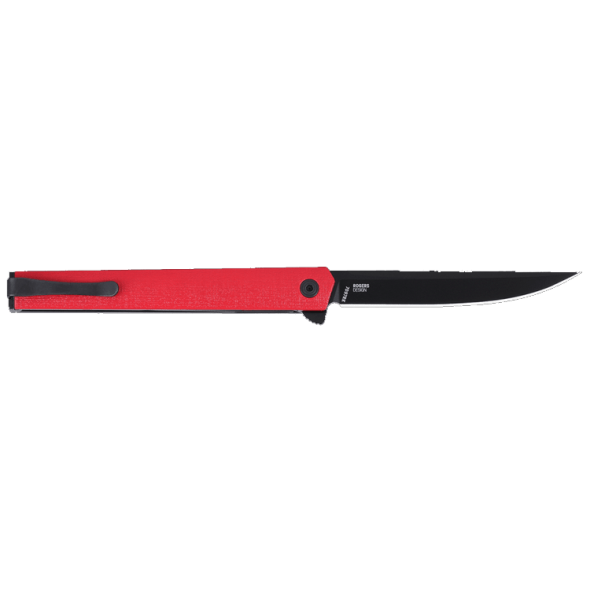 CRKT CEO Linerlock Red (Black Blade)