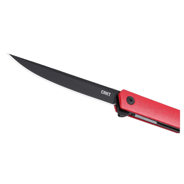 CRKT CEO Linerlock Red (Black Blade)