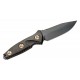 Microtech Socom Alpha Mini Black DLC Clip Point Blade Carbon Fibre Handle