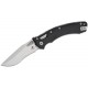 Microtech Amphibian RAM-LOK Stonewashed Serrated Fluted Black