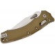 Microtech Amphibian RAM-LOK Stonewashed Serrated Fluted G10 Green