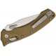 Microtech Amphibian RAM-LOK Stonewashed Serrated Fluted G10 Green