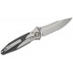 Microtech Socom Bravo Mini Serrated Clip Point Carbon Fiber