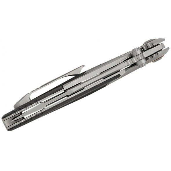 Microtech Socom Bravo Mini Serrated Clip Point Carbon Fiber