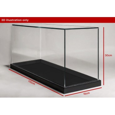 Acrylic Case - 115cm x 15cm x 30cm