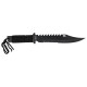 Cord-Wrapped Bowie with Sheath