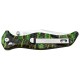 Rapid Lock Folder with Green Camo Handle