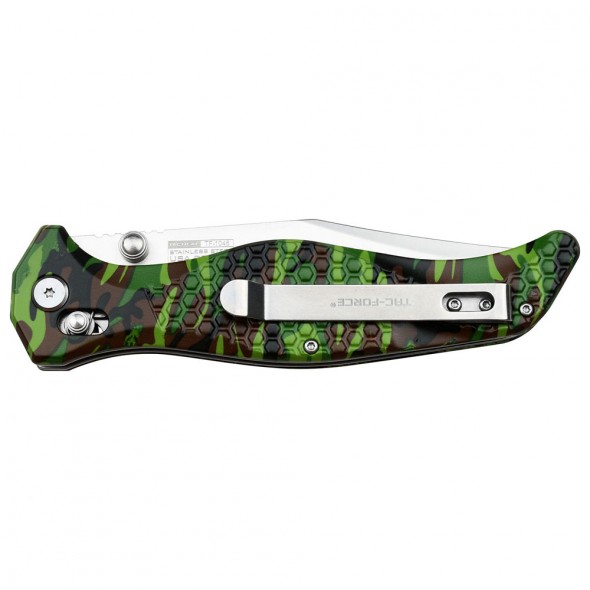 Rapid Lock Folder with Green Camo Handle