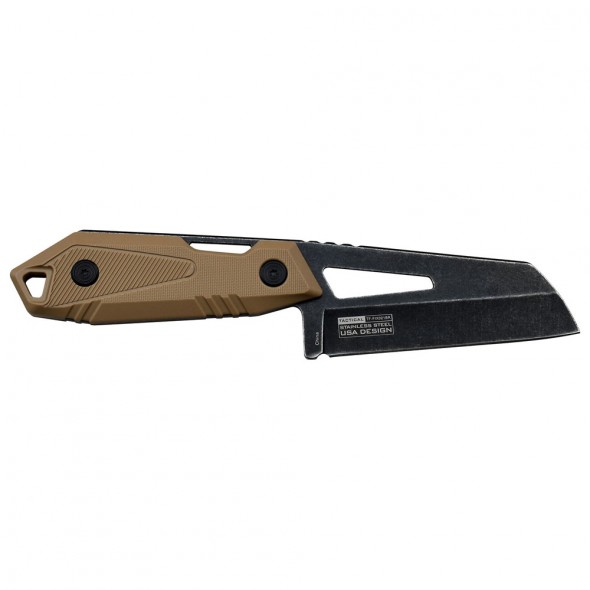 Tac-Force Wharncliffe Knife with Brown Handle