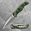 Rapid Lock Folder with Green Camo Handle