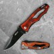 Manual Linerlock Folder with Wooden Handle