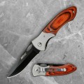 Manual Linerlock Folder with Pakkawood Inlay