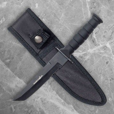 Mini Black Tanto with Sheath