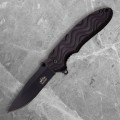 Black Ripples Liner Lock Folder