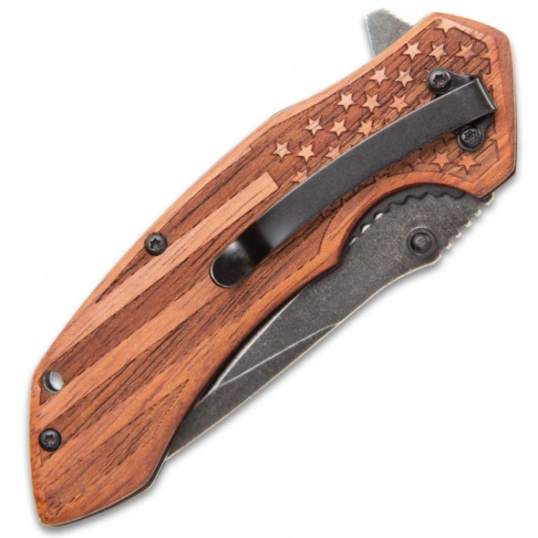 American Flag Pocket Knife