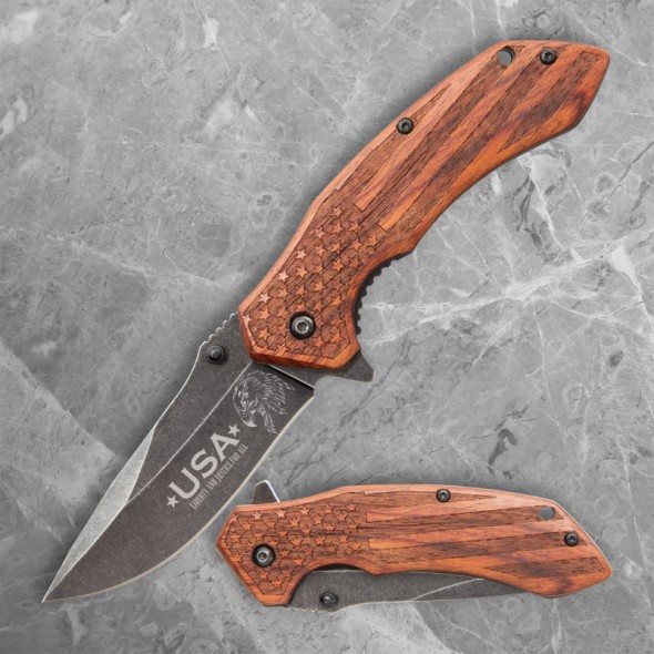 American Flag Pocket Knife