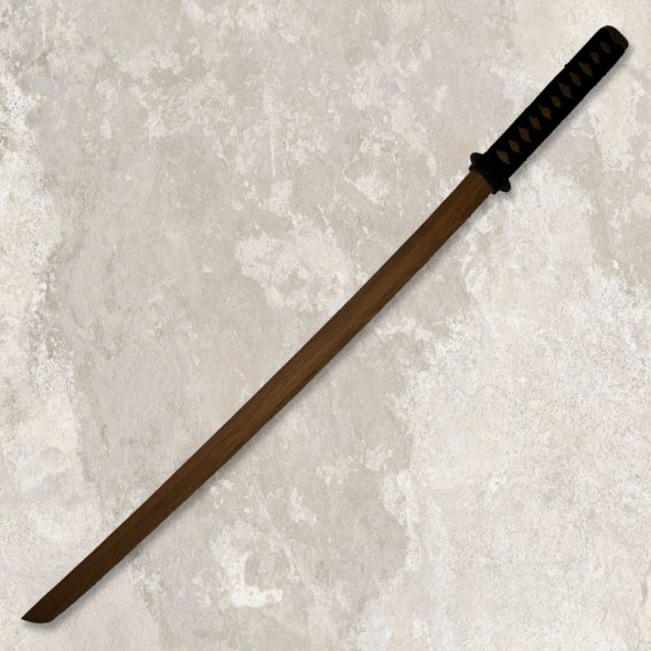 Bokken - Dark Brown with Wrapping