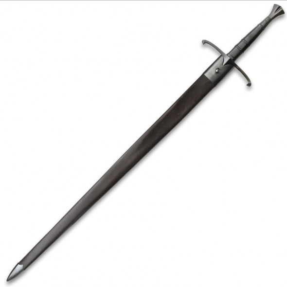 Honshu Historic Black Claymore Sword And Scabbard