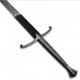 Honshu Historic Black Claymore Sword And Scabbard