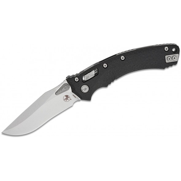 Microtech Amphibian RAM-LOK Stonewashed Fluted G10 Black