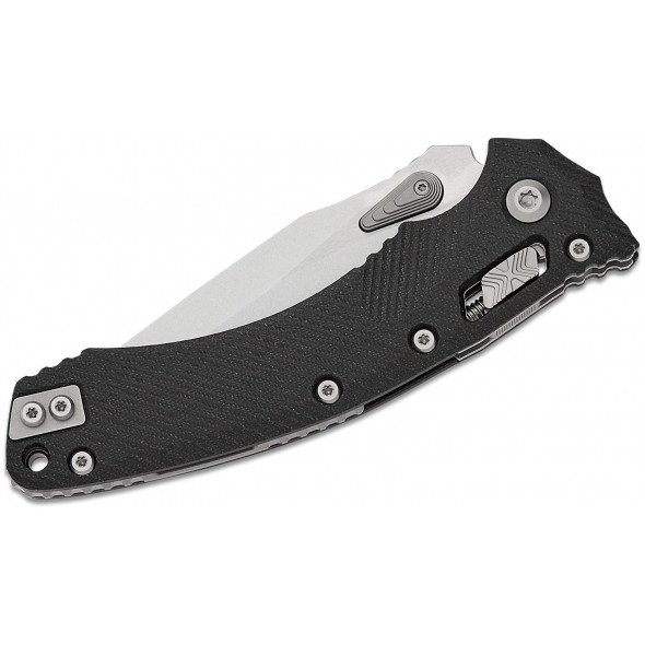 Microtech Amphibian RAM-LOK Stonewashed Fluted G10 Black