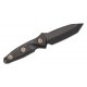 Microtech Socom Alpha Mini Black Tanto DLC Blade Carbon Fibre Handle