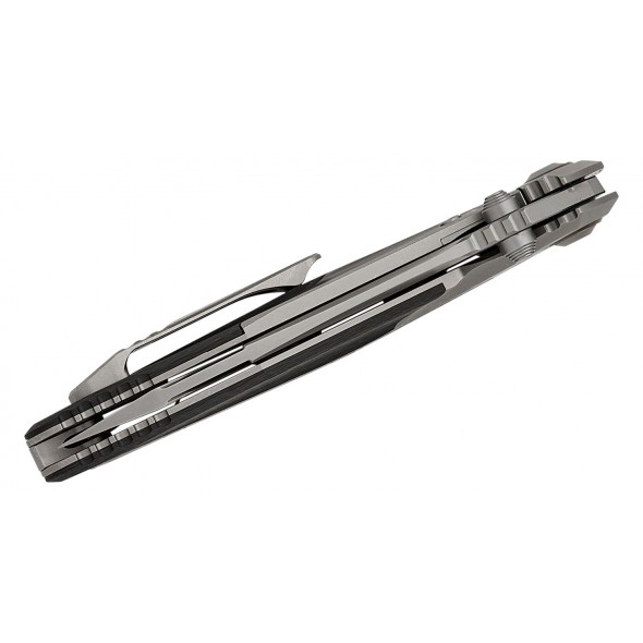 Microtech Socom Bravo Mini Serrated Tanto Carbon Fiber
