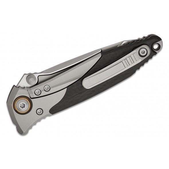 Microtech Socom Bravo Mini Serrated Tanto Carbon Fiber