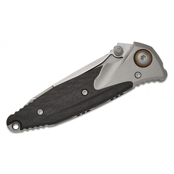 Microtech Socom Bravo Mini Serrated Tanto Carbon Fiber