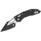 Microtech Stitch Spear Point Black Fluted G10