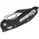 Microtech Stitch Spear Point Black Fluted G10