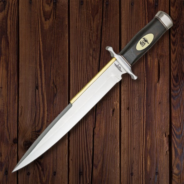 Gil Hibben Expendables 2 Toothpick Knife with Leather Sheath