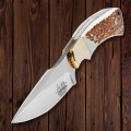 Gil Hibben Diamondback Stag Knife And Sheath