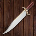 Gil Hibben 65th Anniversary Old West Bowie Knife And Sheath