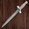 Gil Hibben Silver Shadow Knife Damascus