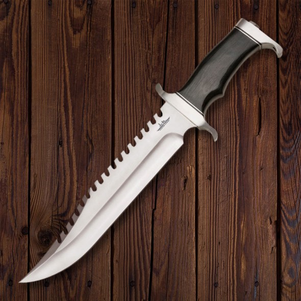 Hibben Extreme Survival Survivor Bowie Knife with Sheath