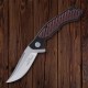Hibben Red Whirlwind Pocket Knife